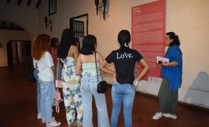 Lee más sobre el artículo Primera visita guiada a la exposición Imagina Cartagena Lab en el Santuario Museo San Pedro Claver ¡Todo un éxito!