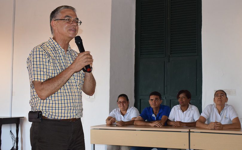 En este momento estás viendo El P. Provincial Carlos Eduardo Correa, S.J. estuvo visitando las obras de la Compañía de Jesús en Cartagena