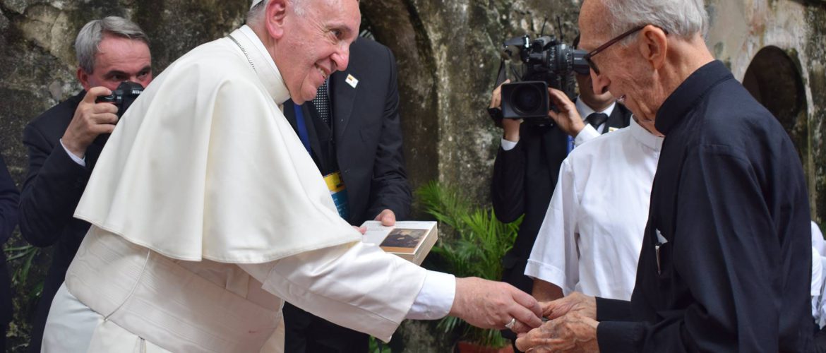 En este momento estás viendo Memoria| Encuentro privado del Papa Francisco con los jesuitas en el Santuario de San Pedro Claver