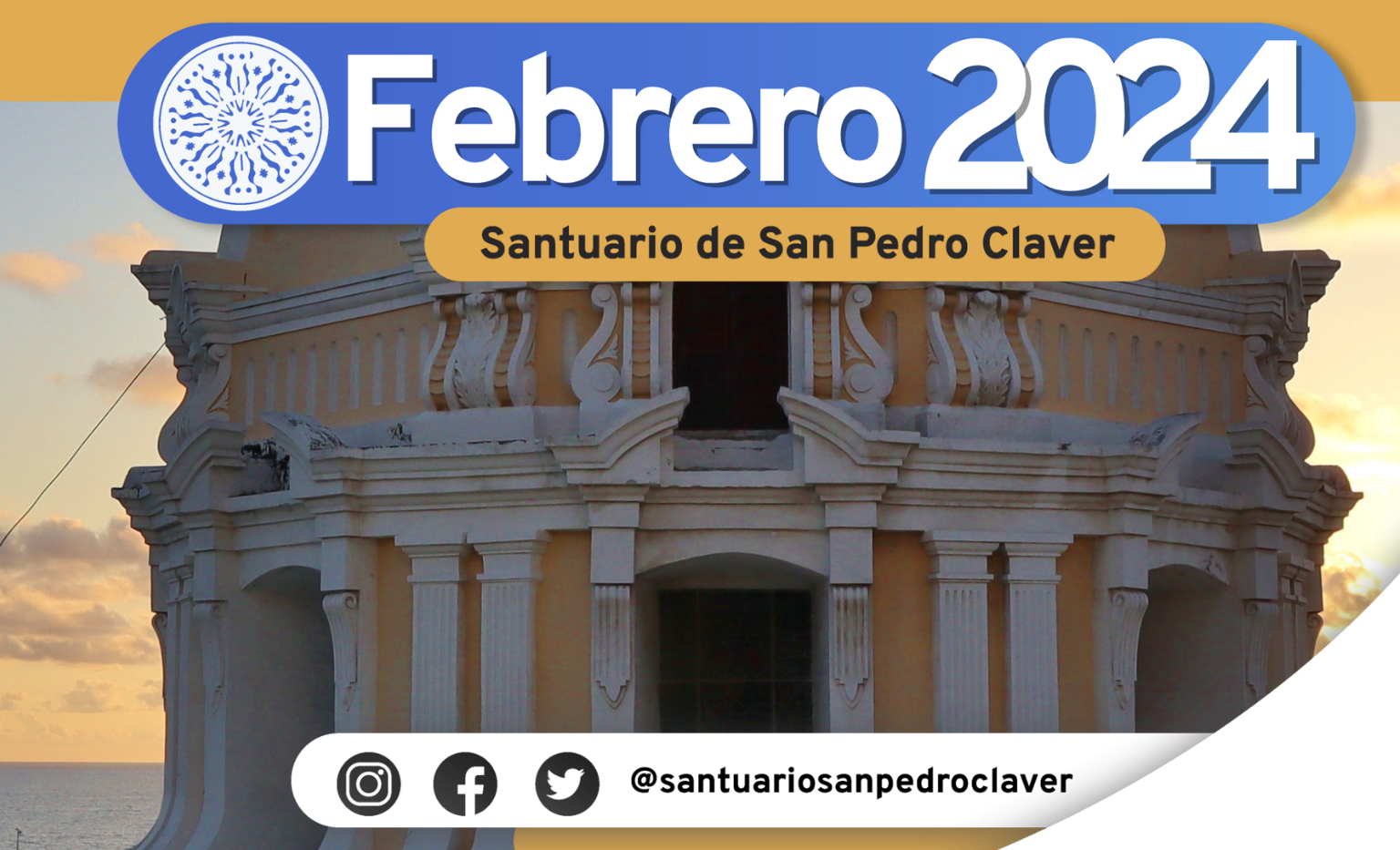 Lee más sobre el artículo Programación febrero 2024 | Santuario de San Pedro Claver en Cartagena