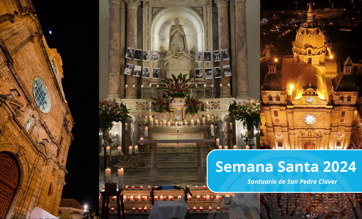 Lee más sobre el artículo Programación de Semana Santa 2024 en el Santuario de San Pedro Claver en Cartagena