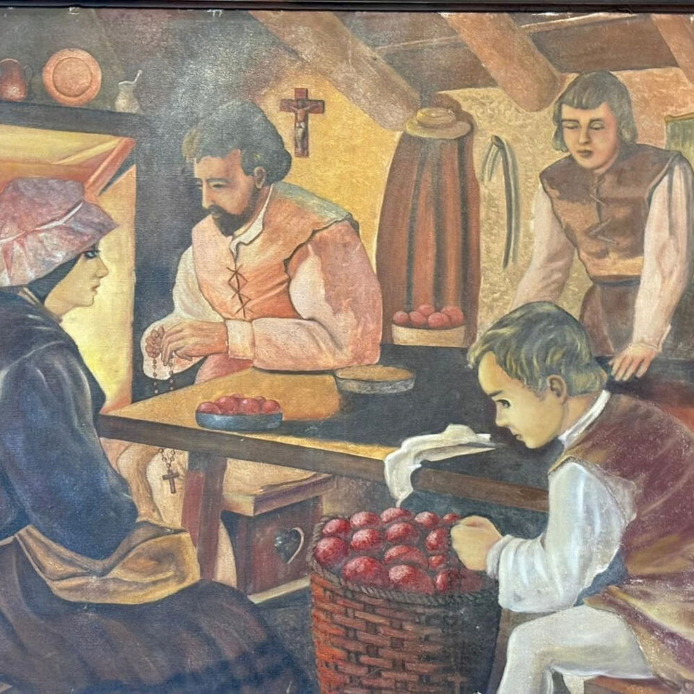 Pedro Claver y su familia en Verdú. Alfonso Castellote.